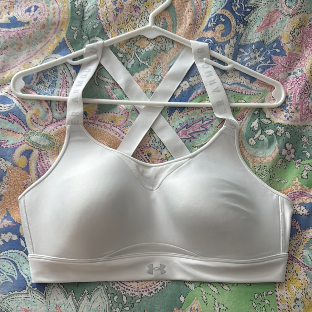 Under Armour Women's White Sports Bra